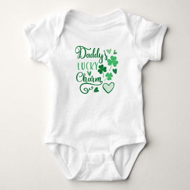 Daddys Lucky Charm T-shirt (Framsida)