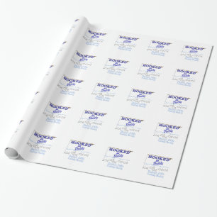 Daddys som fiskar lite kompisen presentpapper