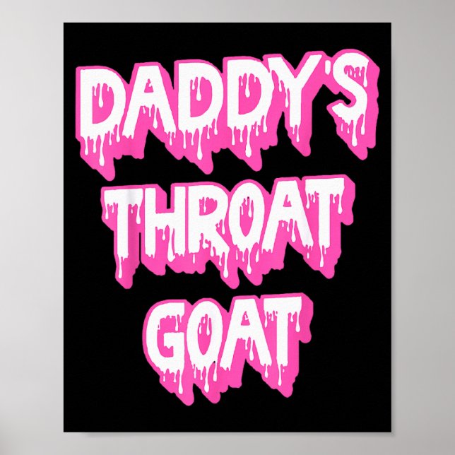 Daddy's Throat Goat Nk  Poster (Framsidan)