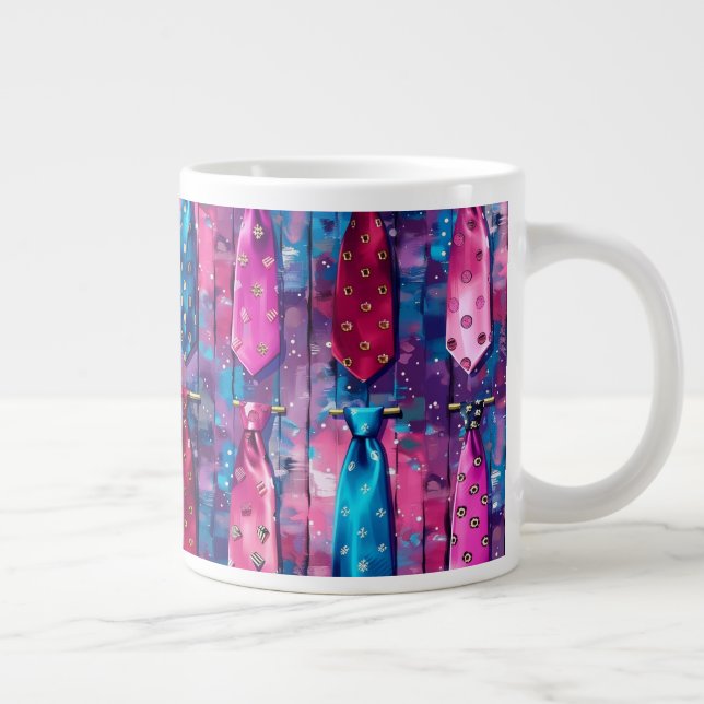 Daddy's Tie Collection Jumbo Ceramic Mug Mugg (Höger)