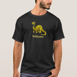 Daddysaurus Diplodocus Dinosaur Pappa TeeShirt T Shirt