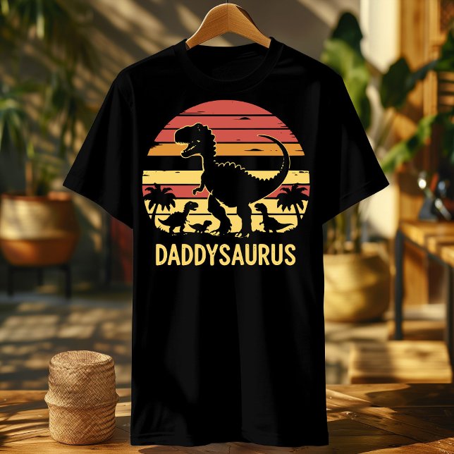 Daddysaurus Far Son T rex Dinosaur-matchning T Shirt (Skapare uppladdad)
