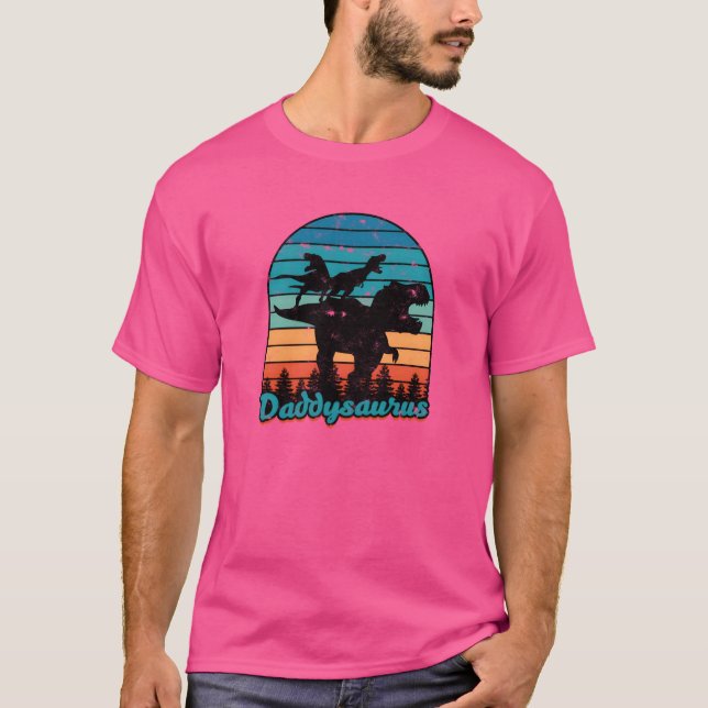 Daddysaurus Far T Shirt (Framsida)