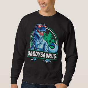Daddysaurus Fars dag Rex Dinosaur Daddysaurus M Lång Ärmad Tröja