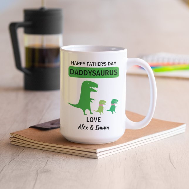 Daddysaurus Mugg, Personlig Fars dag Mugg (Skapare uppladdad)
