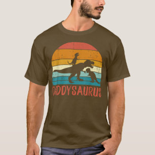 Daddysaurus pappa Trex Fars dag Dinosaur Pappa Pa T Shirt