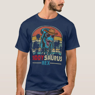Daddysaurus Rex Best Pappa Family T Shirt