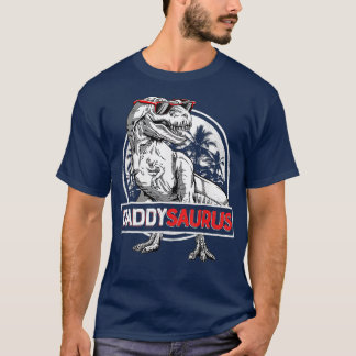 Daddysaurus Rex Dinosaur Pappa Saurus Family Matc T Shirt