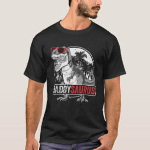 Daddysaurus Rex Dinosaur pappa Saurus Family Match T Shirt