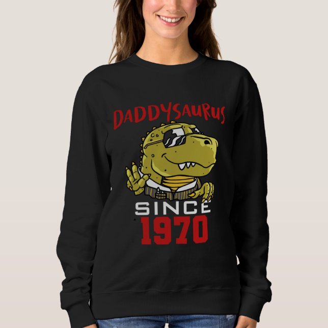 Daddysaurus sedan 1970 t shirt (Framsida)