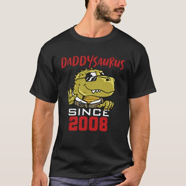 Daddysaurus since 2008 t shirt (Framsida)