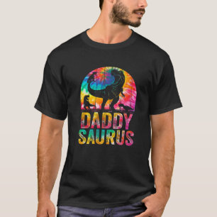 Daddysaurus T Rex Dinosaur pappa Saurus Family Mat Shirt