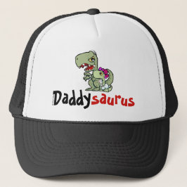 Daddysaurus T-Rex Flicka Pappor Keps