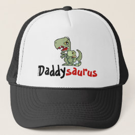 Daddysaurus T-Rex Pojke Pappor Keps