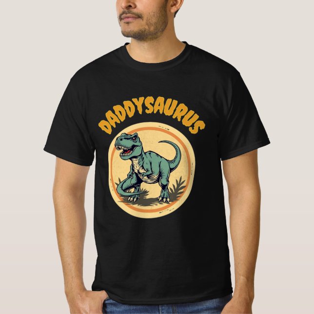 Daddysaurus T-Shirt (Framsida)