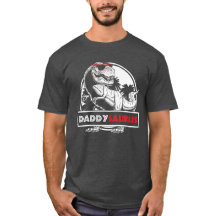 Daddysaurus T shirt Fars dag Gifts T rex pappa 