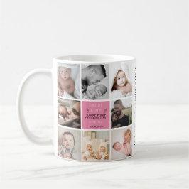 "Daddyy & Me" Fars dag 1:a Photo Collage mugg