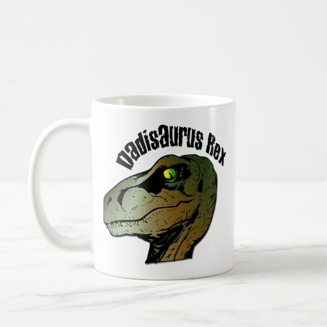 Dadisarus Rex: Pappa var du monster Kaffemugg (Vänster)