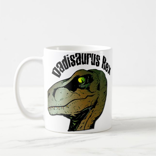 Dadisaurus Rex Kaffemugg (Vänster)