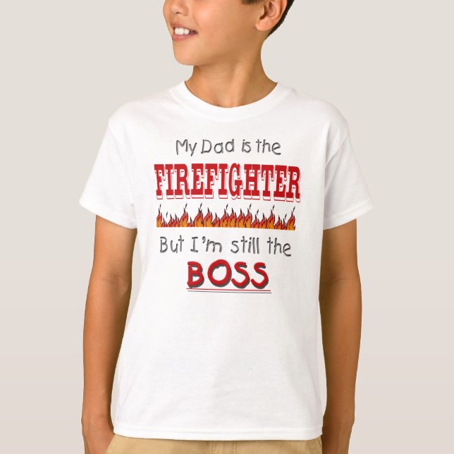 dadisfirefighter t-shirt (Framsida)