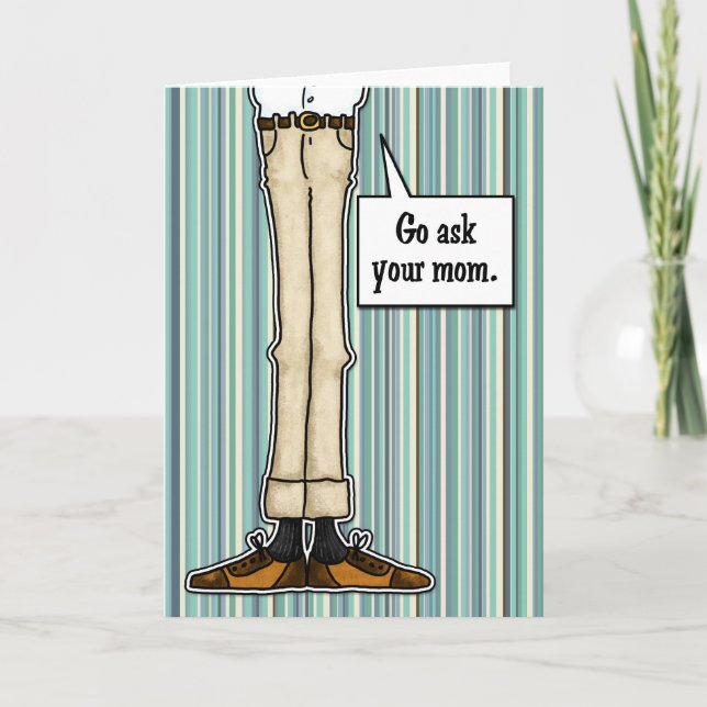 Dadism - för alla Far Kort (Framsida)