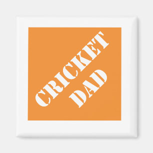 Dadisms Cricket Pappa Magnet