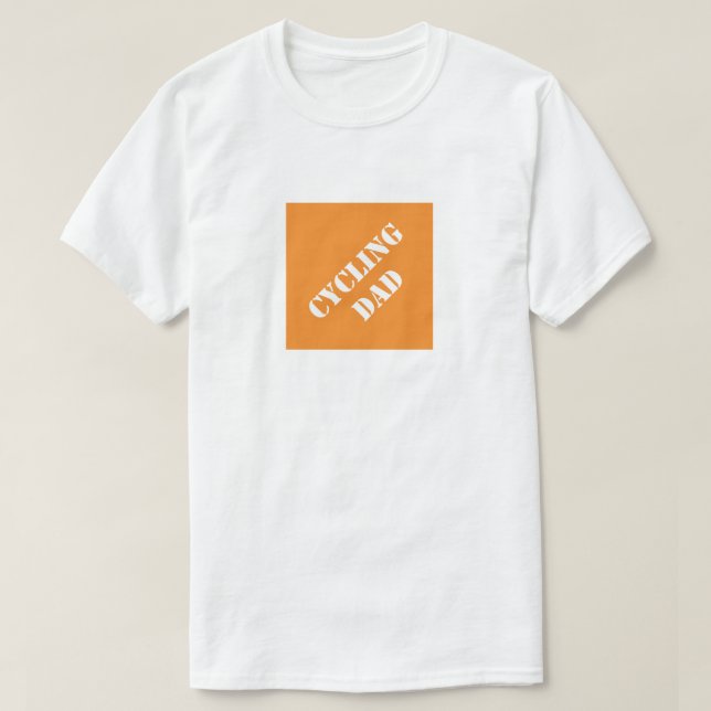 Dadisms Cycling Pappa T-shirt (Design framsida)