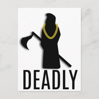 Dadly Repaer Guld chain Vykort