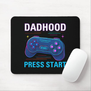 Dadomy Press Start Retro Gamer Design Mouse Pad Musmatta