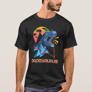 Dadosaurus Far s Day 2023 Pappa pappa Trex Dinosa T Shirt