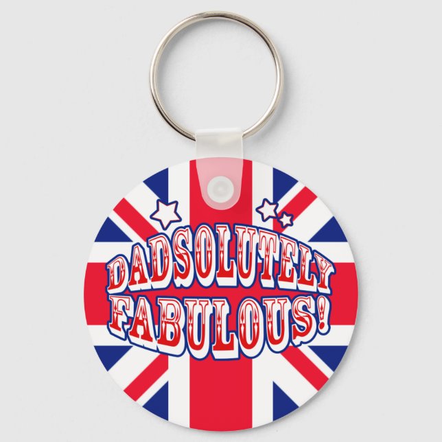 DadsolŪFabulous Nyckelring (Framsida)