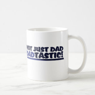 Dadtastiskt roligt fars dag kaffemugg