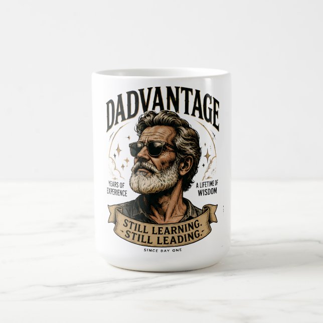 DADVANTAGE Fortfarande lärande Fortfarande ledande Kaffemugg (Center)