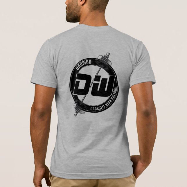 dadWODtshirt Tee Shirt (Baksida)