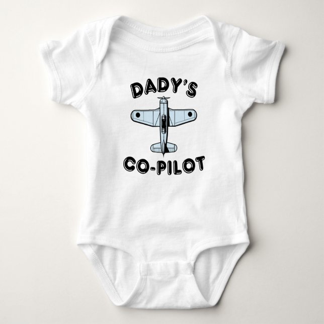 Dady's biträdande pilot t shirt (Framsida)