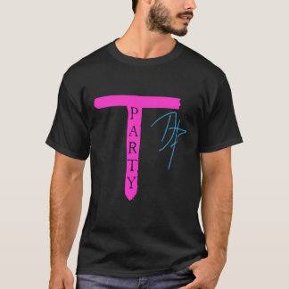 Dadz-spel, svart för att namnteckning till party-T T Shirt
