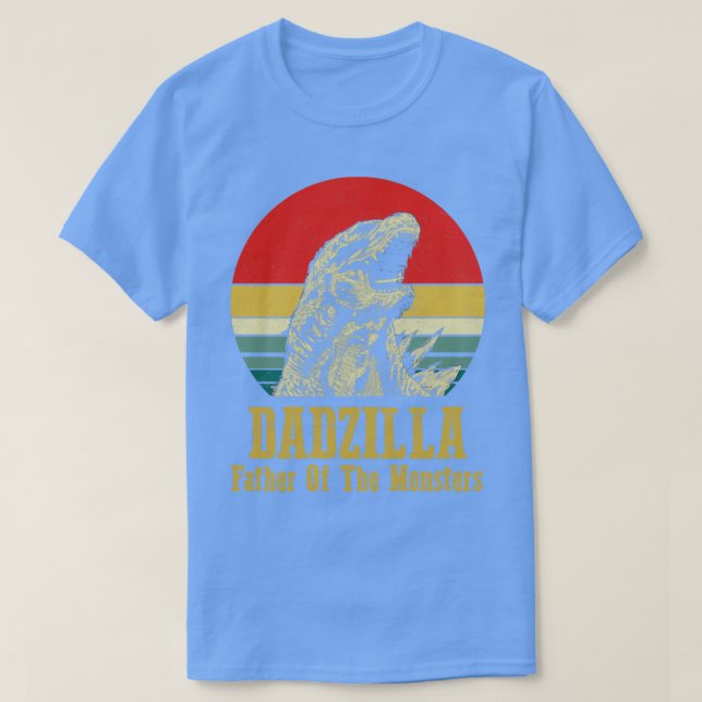 Dadzilla Far i monster T Shirt (Design framsida)