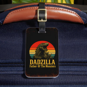 Dadzilla Far vid Monsters Fars dag Bagagebricka