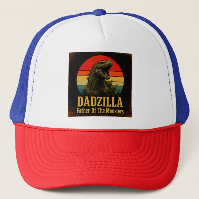 Dadzilla Far vid Monsters Fars dag Keps (Framsida)