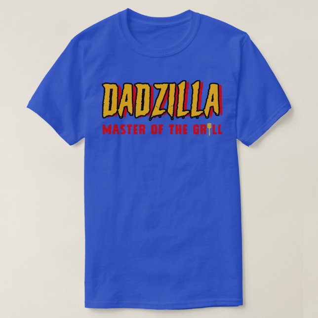 Dadzilla Fars dag T Shirt (Design framsida)