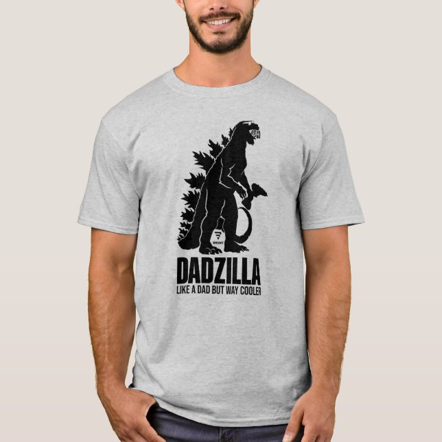 Dadzilla som en pappa men som en väktare. Funny Pa T Shirt (Framsida)