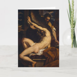 Daedalus and Icarus Fine Art Greetings Card Kort