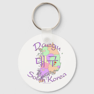 Daegu Sydkorea Nyckelring