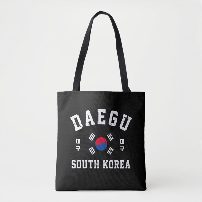 Daegu Sydkorea  Tygkasse (Framsida)