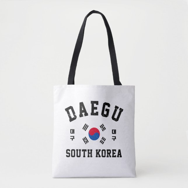 Daegu Sydkorea  Tygkasse (Framsida)