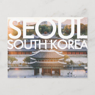Daehak-ro, Ihwa-dong, Jongno-gu, Seoul Sydkorea Vykort