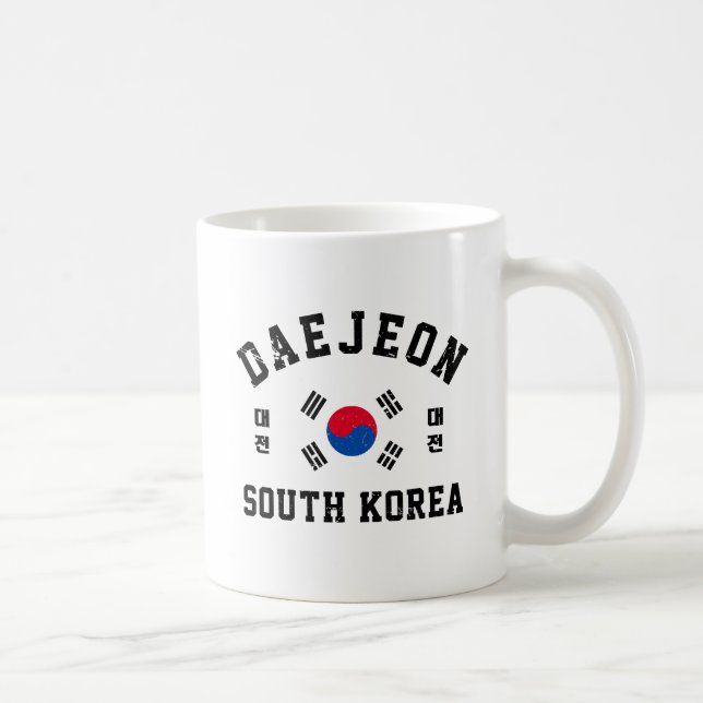 Daejeon Sydkorea Kaffemugg (Höger)