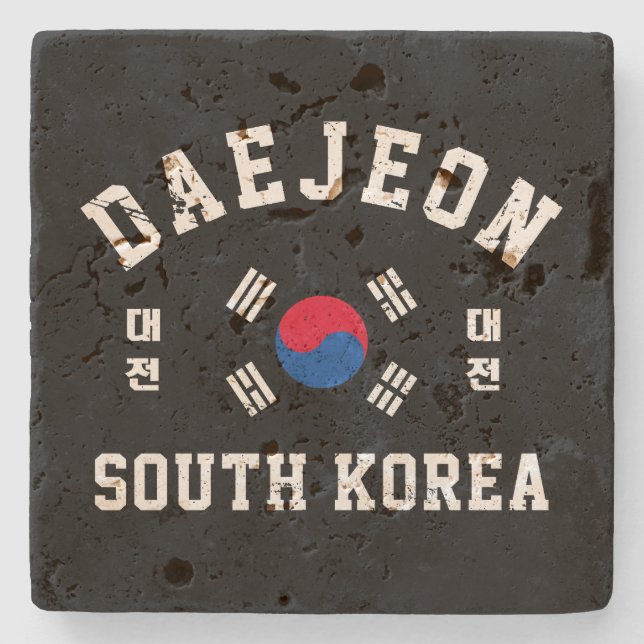 Daejeon Sydkorea  Stenunderlägg (Framsidan)