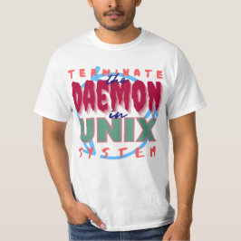Daemon-process i Unix-system T Shirt