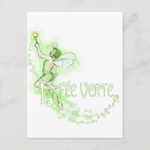 Daety Absinthe La Fee Verte I Vykort